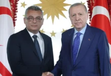 Erhürman, TC Cumhurbaşkanı Erdoğan’la görüştü