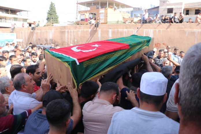 KKTC'de geminin batması sonucu hayatını kaybeden Mustafa Demir'in cenazesi Hatay'da defnedildi