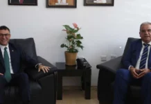 Bakan Sucuoğlu, Turkcell Genel Müdürü Küçüközdemir ve beraberindeki heyeti kabul etti