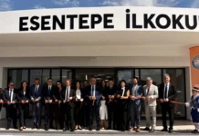 Esentepe İlkokulu yeni okul binası açıldı