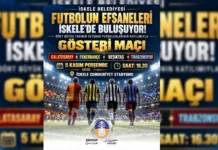 Bazı eski Galatasaray, Fenerbahçe, Beşiktaş ve Trabzonspor futbolcuları İskele’de gösteri maçı yapacak