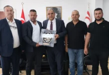 Sucuoğlu, Kıbrıs Türk Çiftçiler Birliği heyetini kabul etti