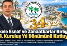 İskele Esnaf ve Zanaatkarlar Birliği 34. Yılını Kutluyor